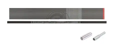 [A040263] SKYLON SHAFT EBONY ID5.2/33" WITH IN-NOCK AND INSERT 12PK