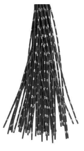 [A054656] PINE RIDGE STRING DAMPERS SILENCERS NITRO RUBBER WHISKERS 2PK