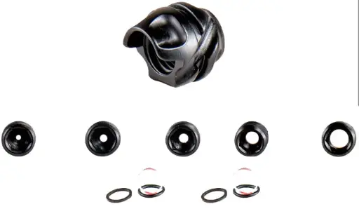 AVALON PEEP SIGHT TEC PEEP KIT WITH 2 CLARIFIERS AND 5 APERTURES