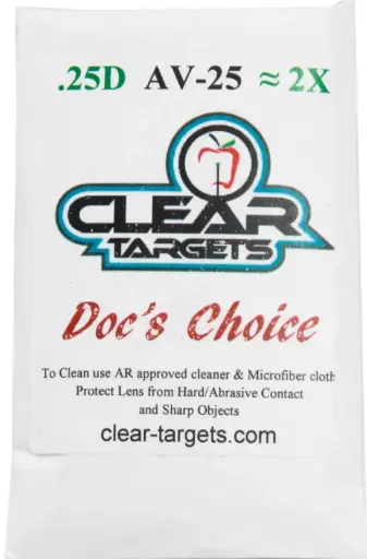 [A032225] TRU BALL CLEAR TARGETS SCOPE LENS DC FOR 25 - 29MM 