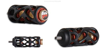 [A022627] MAXIMAL HUNTING & 3D STABILIZERS STATIC 4" CNC MACHINED W/ DAMPERS BLACK