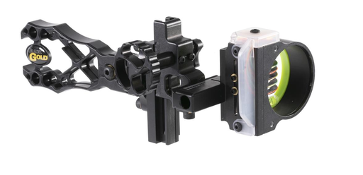 BLACK GOLD SIGHT ASCENT VERDICT  / SINGLE PIN .019" MICRO BLK