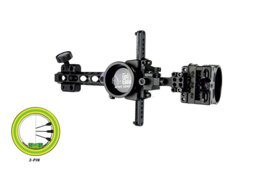 [A062446] SPOT HOGG FAST EDDIE XL TRIPLE STACK MRT / 3 PIN BLACK