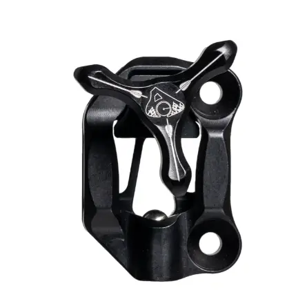 AXCEL SIGHT PARTS DUAL BRIDGE WEDGE MOUNTING BRACKET WITH TRI-STAR KNOB 