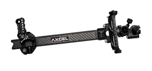 [A066807] AXCEL COMPOUND SIGHTS ACHIEVE XP VARIABLE RANGE UHM CARBON BAR / EXT 9" BLACK