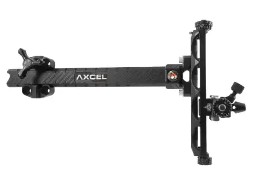 AXCEL RECURVE SIGHTS ACHIEVE XP PRO UHM DIAMOND WEAVE CARBON BAR/EXT 9"
