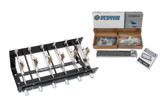 [A045596] AVALON EMPENNEUSE HEXAGON FLETCH - 6 ARROWS STRAIGHT CLAMP