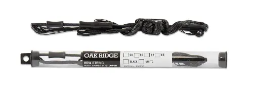 OAK RIDGE RECURVE STRINGS DACRON WITH FINGERPROTECTION BLACK