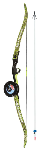 PSE BOWFISHING KIT - RECURVE BOW KINGFISHER 56 RH FLUOR GREEN 40LBS