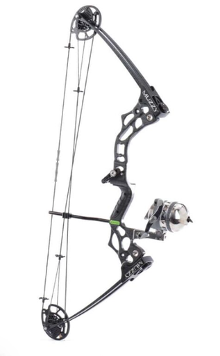 [A078726] MUZZY BOWFISHING KIT - V2 COMPOUND w/ XD PRO REEL / ARROW REST / FISHING ARROW