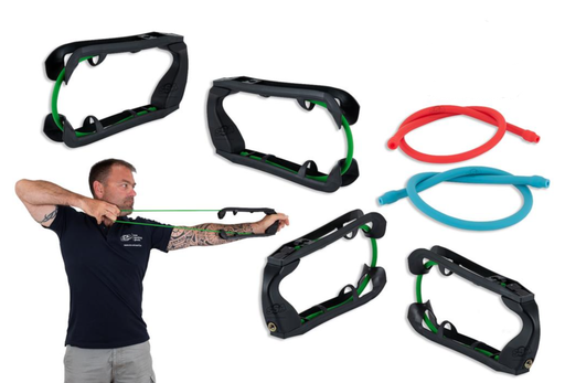 [A024730] PEDAGO WARM UP TOOLS GRIP TRAINER WITH 3 ELASTIC STRENGTHS / SOFT-MED-HARD