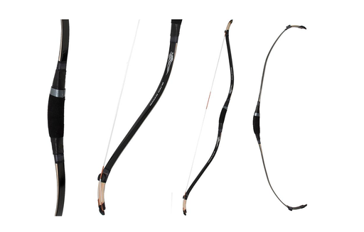 FREDDIE ARCHERY HORSE BOWS TRADITIONAL BLACK SHADOW CARBON