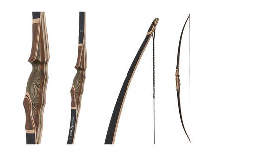 [A030697] BUCK TRAIL LONGBOW BLACK HAWK MONOBLOC 68"