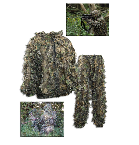 [A014883] DEER HUNTER CLOTHING FOR BOWHUNTING SNEAKY 3D PULL-OVER SET CAMO S/M