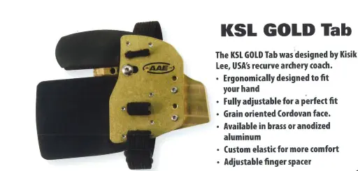 AAE KSL PALETTE RECURVE GOLD CORDOVAN BRASS 