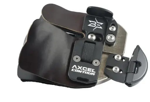 [A040366] AXCEL PALETTE RECURVE CONTOUR PRO QUICKSILVER/BRASS 