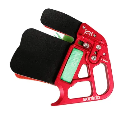 [A063237] SANLIDA X10 TARGET PALETTE RECURVE LEATHER RH RED