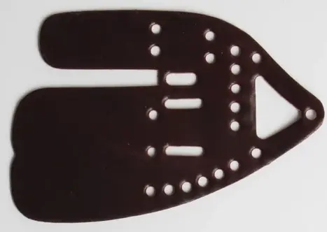 [A040037] FIVICS PIECE DE PALETTE POLITE III CORDOVAN LEATHER 