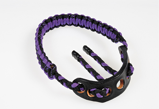 [A032822] PARADOX DRAGONNE WRIST SLINGS PBSE COBRA WITH LEATHER MOUNT BLACK