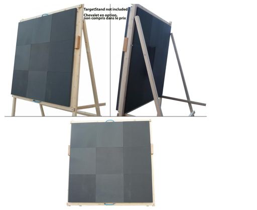 [A048020] DANAGE FOAM TARGET DOMINO A2 132X132X24,5CM - 9x24,5CM