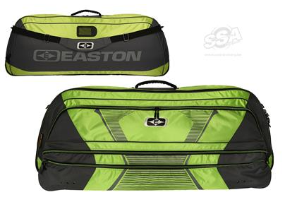 [A030234] EASTON COMPOUND SOFT CASE WORLD CUP 4517 FLO GREEN/GRAY
