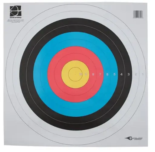 AVALON BLASONS 122CM WORLD ARCHERY STANDARD 50PK