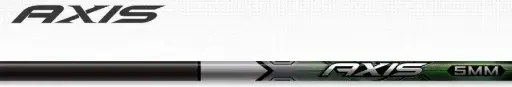 EASTON SHAFT AXIS 5MM w/ HALFOUT INSERTS 