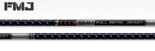 EASTON SHAFT FMJ 5MM DIAMOND/BLACK RED X-NOCK RED X-NOCK WITH HIT INSERT