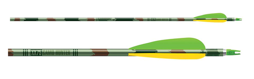 EASTON ARROWS ALU CAMO HUNTER 4"DIAMOND VANES