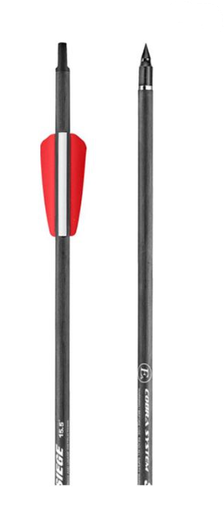 EK-POELANG CROSSBOW BOLTS CARBON SIEGE 15.5" 