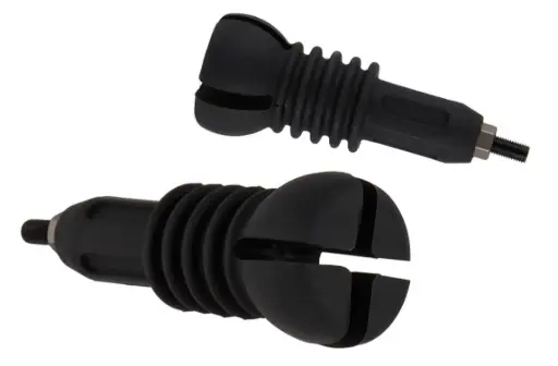 [A022629] MAXIMAL HUNTING & 3D STABILIZERS 4-MAX XVS RUBBER BLACK