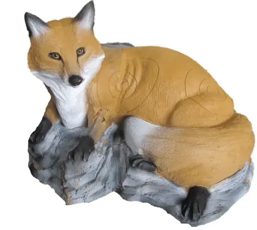 [A001588] SRT 3D TARGET FOX BEDDED - RENARD COUCHE