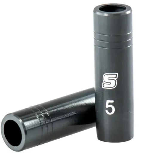 SKYLON POINT COLLARS ID5.2 ALU-7075 TITANIUM GRAY 12PK