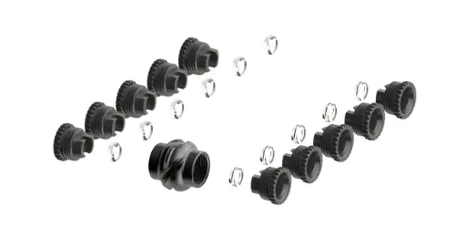 [A100900] SPECIALTY ARCHERY DELUXE STACK IT PEEP KIT apertures + clarifiers + 3 verifiers