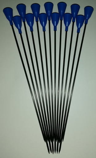 [062-BOBAMCA50] SARBACANE LOISIRS DISTRIBUTION TRAITS BIG ONE BAMBOU CARBONE .062" 16MM 50PK