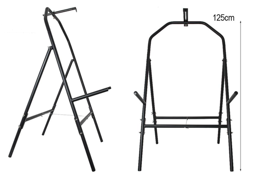 [A022825] AVALON TARGET STAND METAL LARGE H133xW70xD30cm - 4 LEGS