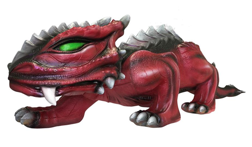 [A070246] MMCRAFTS 3D TARGET MYTHICAL LIZARD RED