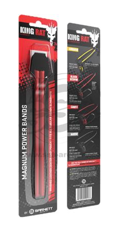 [A069549] BARNETT KING RAT RED MAGNUM REPLACEMENT BANDS 