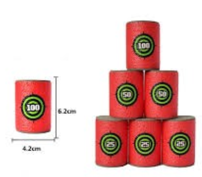 [EA-CHAMBMO] SARBACANE LOISIRS DISTRIBUTION CIBLES CHAMBOULE TOUT