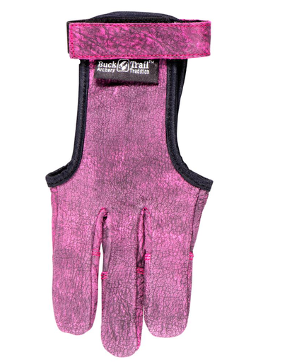 BUCK TRAIL GANT MUI CUIR ROSE