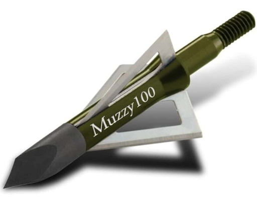 [A040006] MUZZY FIXED BLADE BROADHEADS STANDARD 3 BLADE 6PK