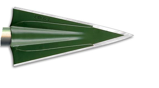 ZWICKEY FIXED BLADE BROADHEADS NO MERCY FOR WOODEN SHAFT 11/32" 130GR 3PK